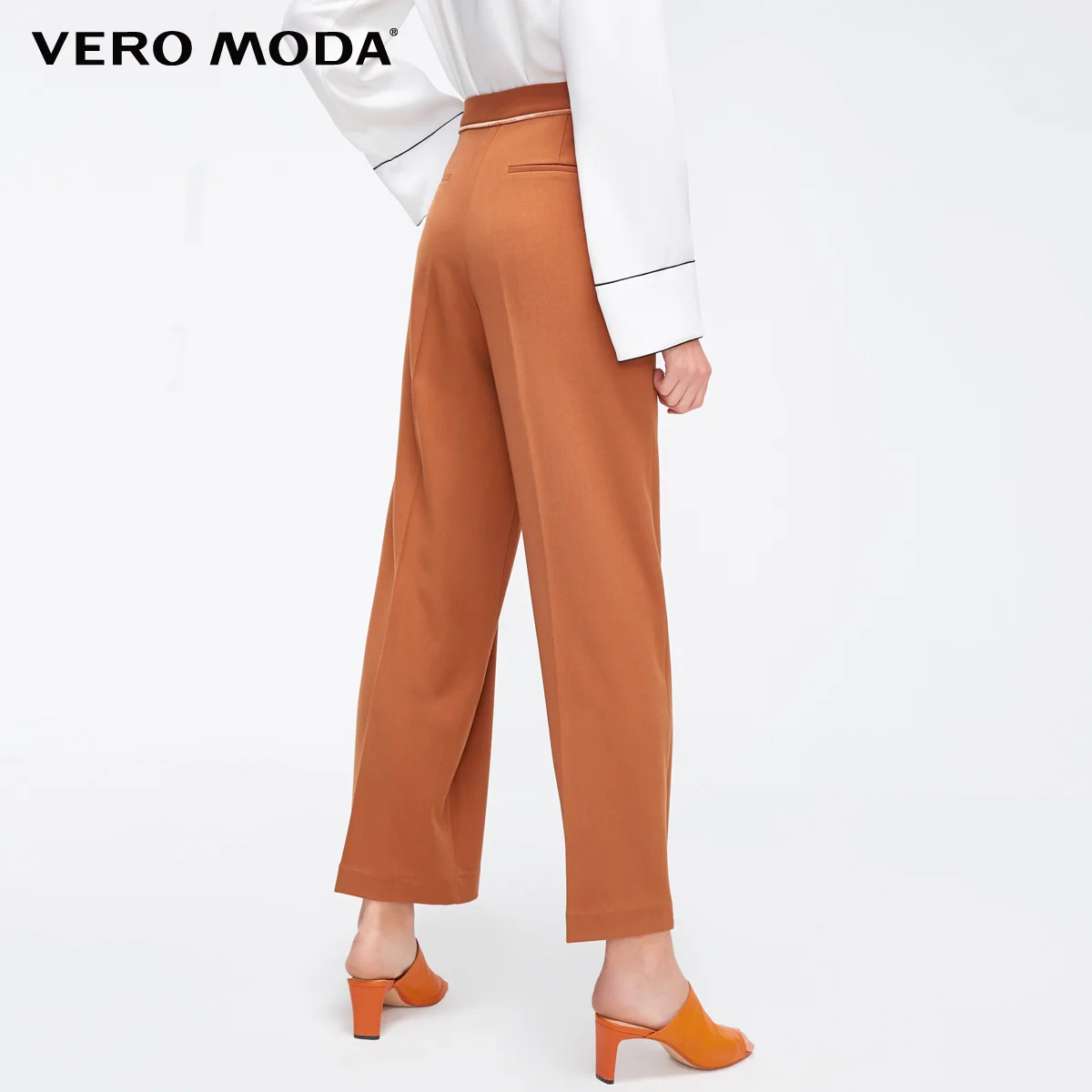 Vero Moda новые женские свободные брюки с широкими штанинами для отдыха | 318350514