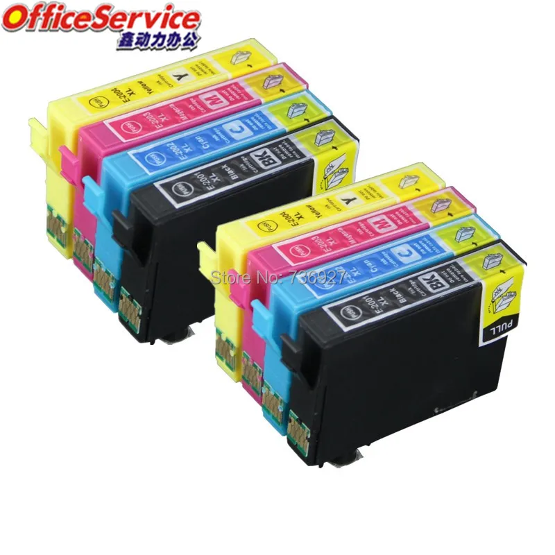 8X T2001 T2001XL Compatible ink Cartridge For Epson WorkForce WF 2530