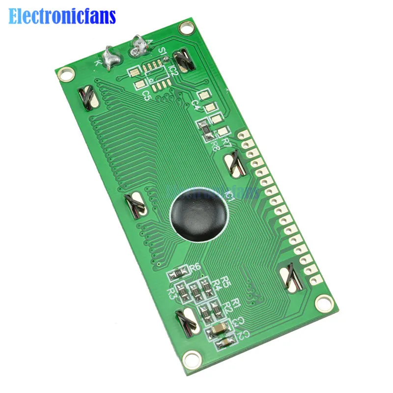 1601 16X1 Caratteri Digital Display Lcd Modulo Lcm Stn SPLC780D KS0066 Retroilluminazione a Led Fila Scheda di Interfaccia Blu/ bianco/Giallo 5V - Image 4