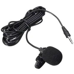 3,5 мм 50 Гц-20 кГц внешний микрофон для автомобиля аудио dvd-плеер gps Стерео bluetooth с поддержкой микрофона наборы