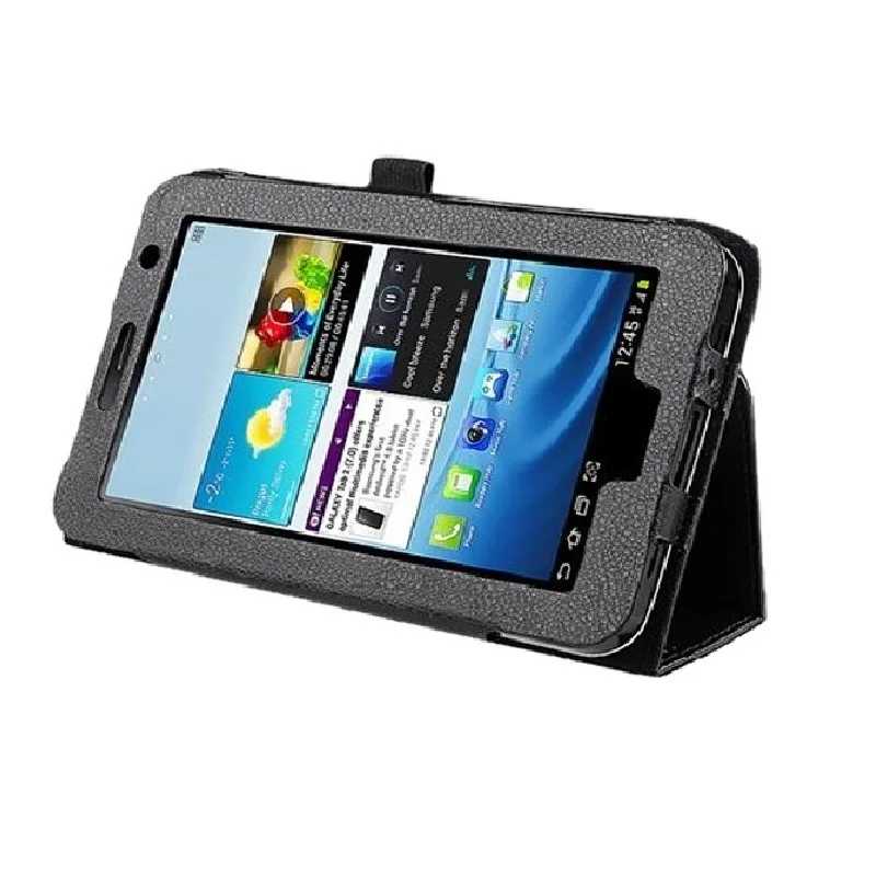 Новый чехол книжка для Samsung tab 2 P3100 из искусственной кожи с подставкой Galaxy Tab 7 GT