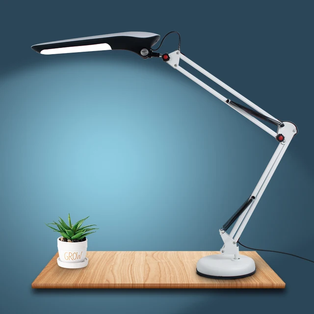 Folding table lamp 7w 220V study office Computer desk led light Three