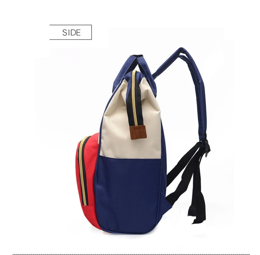 Модная сумка для подгузников для мам, Большая вместительная детская сумка, дорожный рюкзак, дизайнерская сумка для ухода за ребенком-20