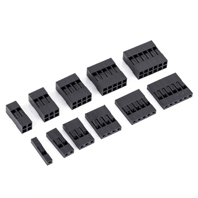 620pcs Male/Female Crimp Pins Dupont Wire Cable Jumper Pin Header Connector Housing Kit Set