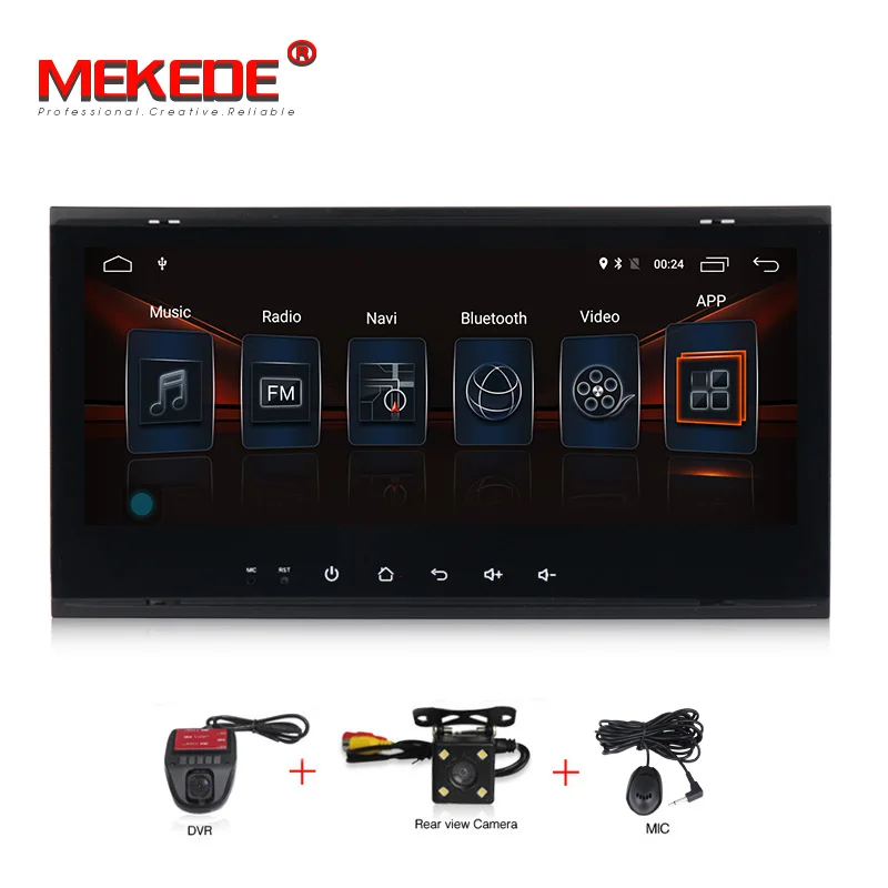 Flash Deal 4G SIM 8.8" 2G RAM Android 7.1 Car DVD Radio Multimedia Player GPS for VW Touareg 2004- 2011 4G MODEM GPS Radio Navigation 0