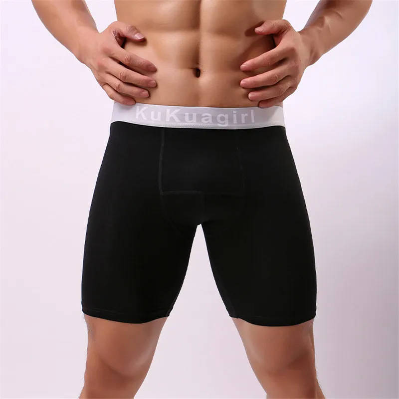 Mens Underwear Cotton Antiwear Sport Men Boxers Short Home Leisure