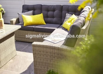 

New arrival garden furniture patio sofa rattan sofa set for sale