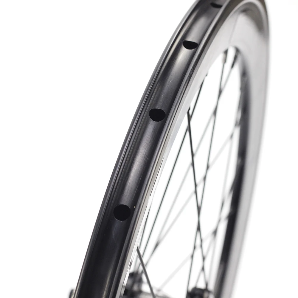 Cheap JAVA Decaf 20" Aluminum Mini Velo Wheelset 20in 406 Wheels Alloy Disc Brake For Folding Bike Recumbent Minivelo 8-11s 2