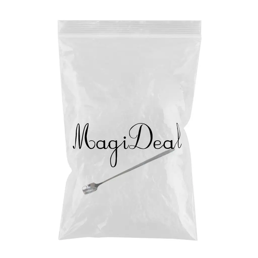 Stainless Steel 170mm Long Handled Coffee Spoons Mixing Spoons Cold Drink Fruit Ice Cream Dessert Tea Spoon Candle Wax Dig Spoon