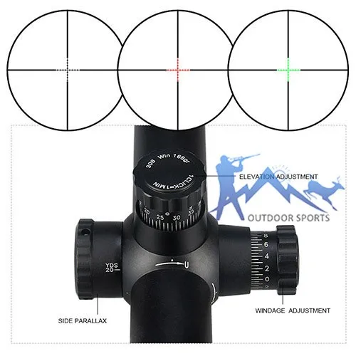 PPT Горячая M1 3,5-10X40E боковая фокусировка прицел CL1-0038