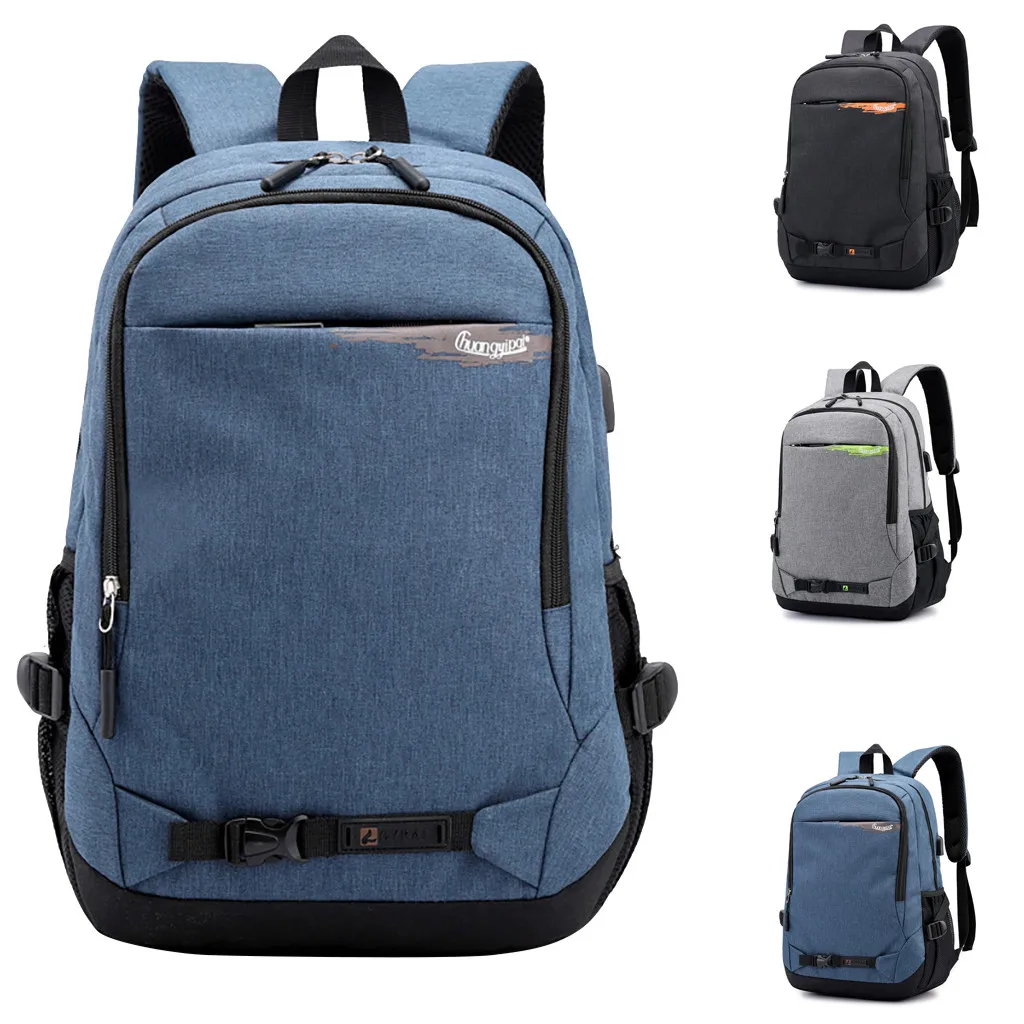 Men's Women‘s Large Capacity Flexo Shoulders Laptop Bag Student Backpacks Casual Anti Theft Travel Teenage bag mochila