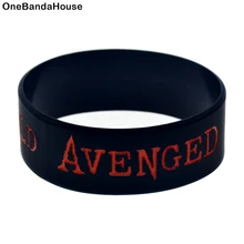 OBH 25 шт. 1 дюйм широкий Avenged Sevenfold силиконовый резиновый браслет для любителей музыки