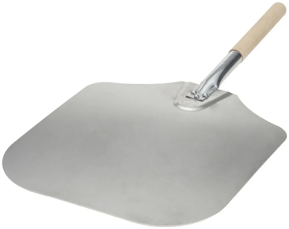 Алюминиевая Пицца с деревянной ручкой и лезвием 12x14 дюймов|aluminum pizza peel|pizza peelaluminum |