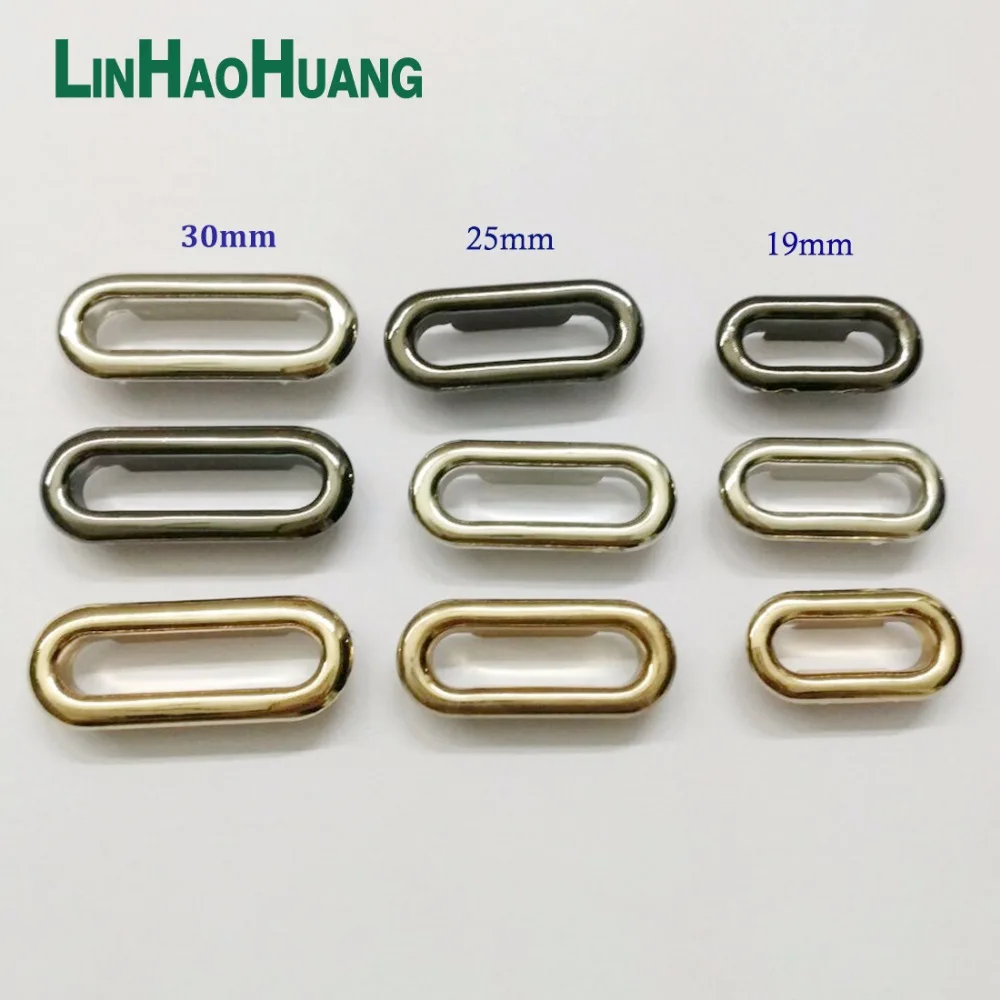 50pcsLot19mm25mm30mmNickleBlackGoldPurseGrommetswithWashers