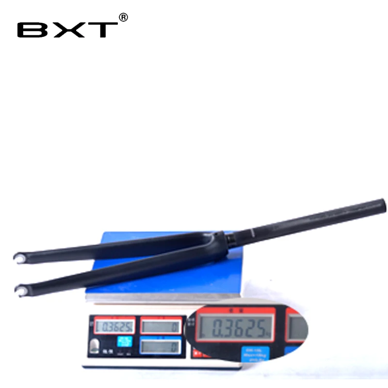 BXT 700c Велосипедная вилка из углеродного волокна 700 * 23c покрышки для велосипеда