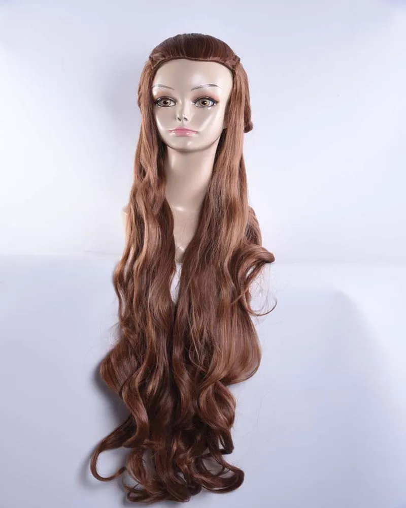 Der Herr Der Ringe Der Hobbit Elf Tauriel Browm Welle Cosplay Perucke Cosplay Wig Wig Wigwig Cosplay Aliexpress
