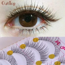 Big sale 10 Pair/Lot Crisscross False Eyelashes Lashes Voluminous Hot Eye Lashes New Arrival M13X23