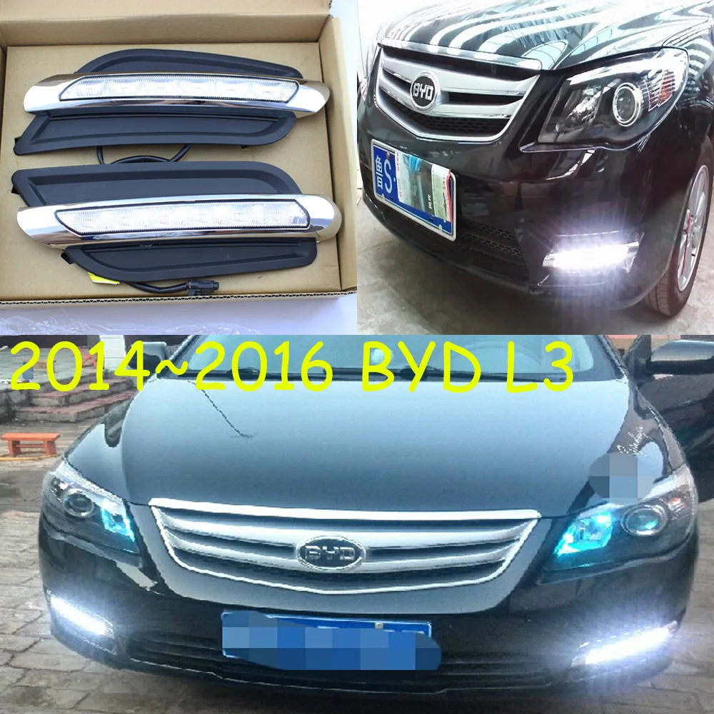 

BYD L3 daytime light;2014~2016 Free ship!LED,BYD L3 fog light,BYD L3