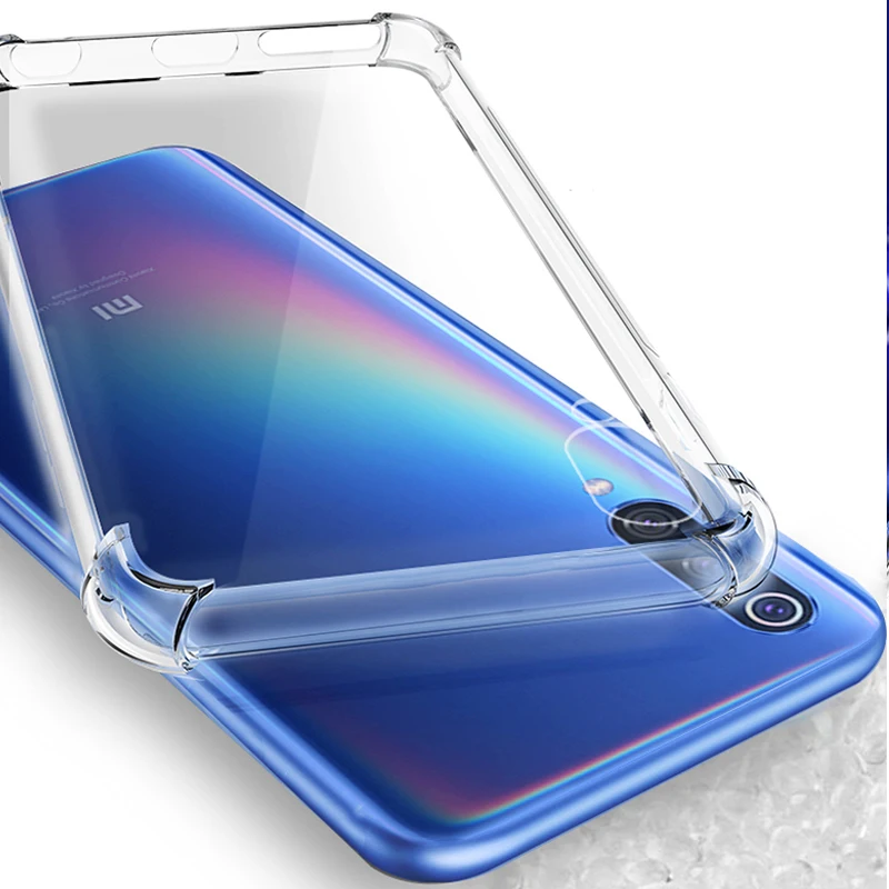 Прозрачный чехол YUETUO для телефона xiaomi mi 9 se mi9 9se mi9se s силиконовые аксессуары