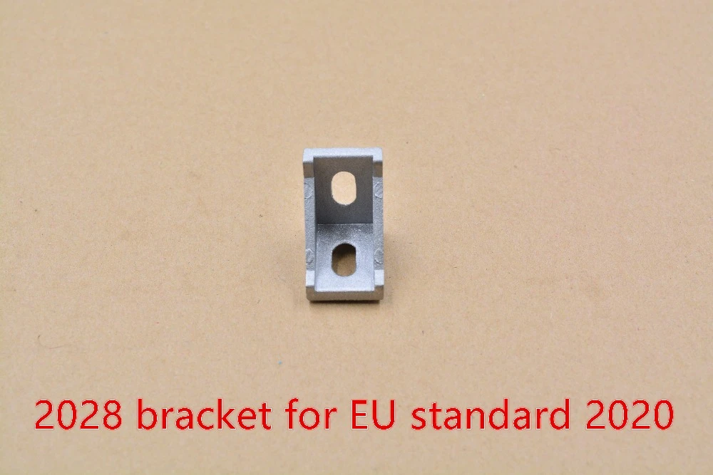 Ochoos 2028-a Bracket Corner Fitting Angle Aluminum 20mmx28mm Corner Bracket Fastener for EU standsrd 2020 Aluminum Profile 1pcs Ochoos 2028-a Bracket Corner Fitting Angle Aluminum 20mmx28mm Corner Bracket Fastener for EU standsrd 2020 Aluminum Profile 1pcs