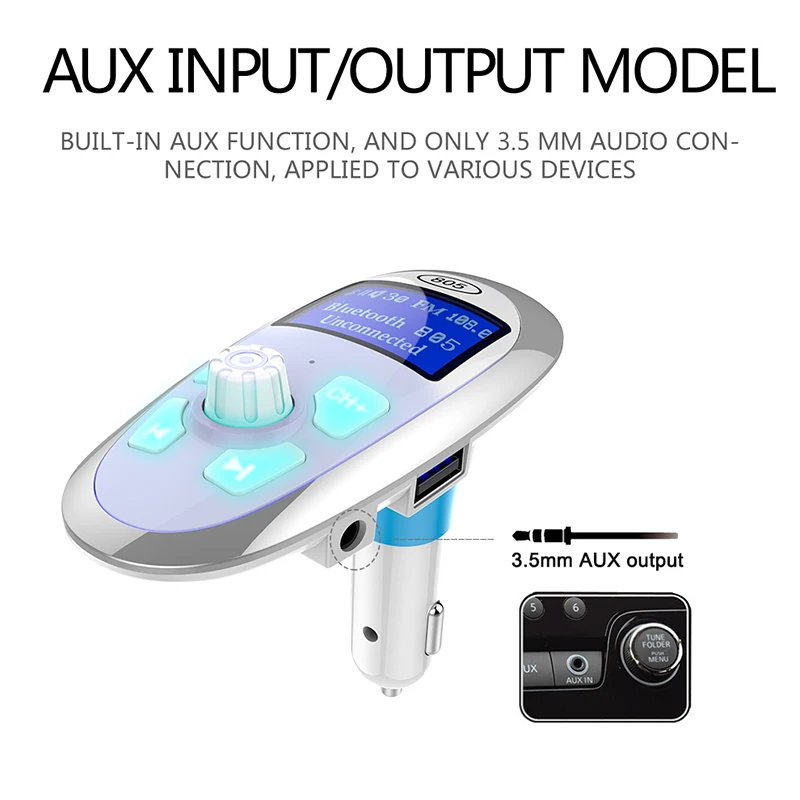 E0033 Bluetooth Car Kit MP3 (12)