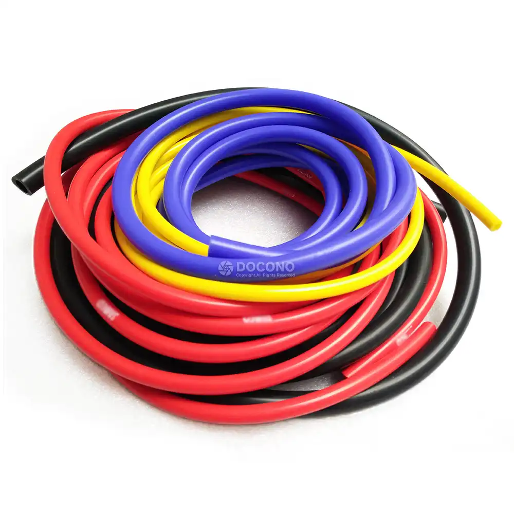 NEW Universal 5 Meter 3mm/4mm/6mm/8mm Silicone Vacuum Tube Hose Silicon