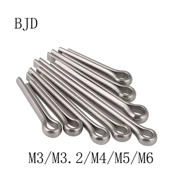 

100pcs M3 M3.2 M4 M5 M6 304 stainless steel opening pin Hairpin pin Cotter U pin