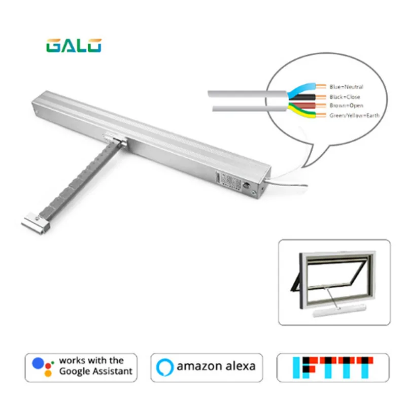 

300mm A-OK Chain Motorized window opener, German design products, controlled by your wired controller
