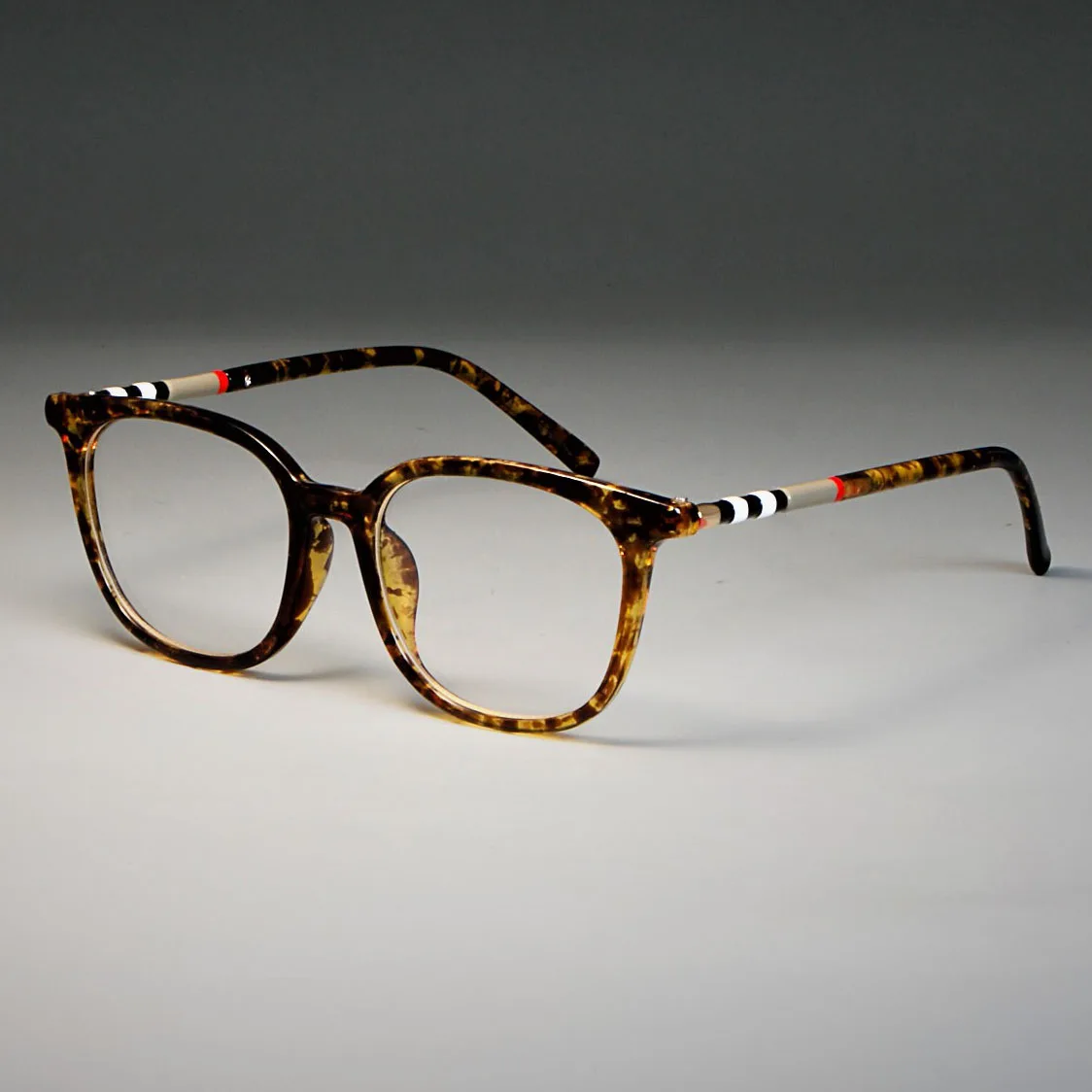TR90 кошачий глаз роскошные очки оправа для мужчин и женщин трендовые стили UV400 оптические модные компьютерные очки 47892 - Цвет оправы: C3 leopard clear