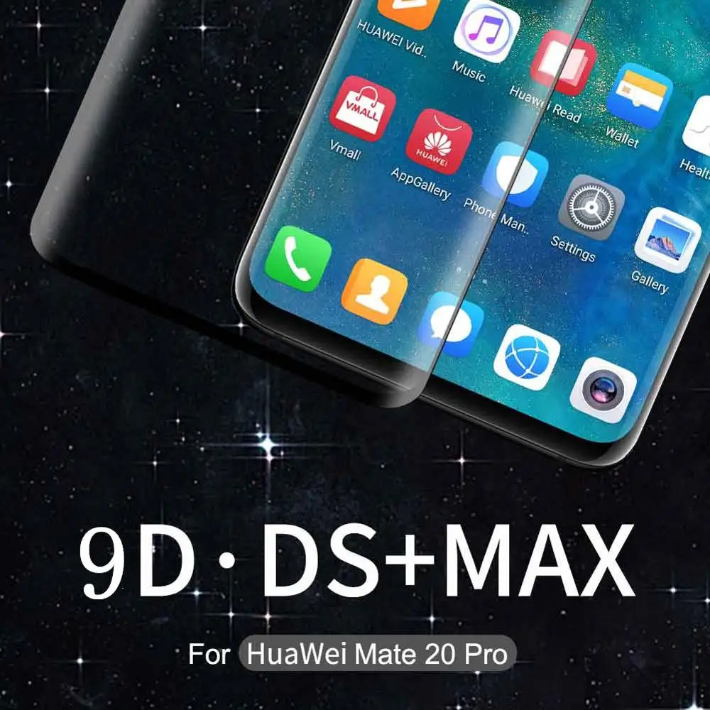 NILLKIN для huawei P30 Pro стекло 9D DS+ MAX изогнутое полностью изогнутое закаленное стекло для huawei mate 20 Pro защита экрана