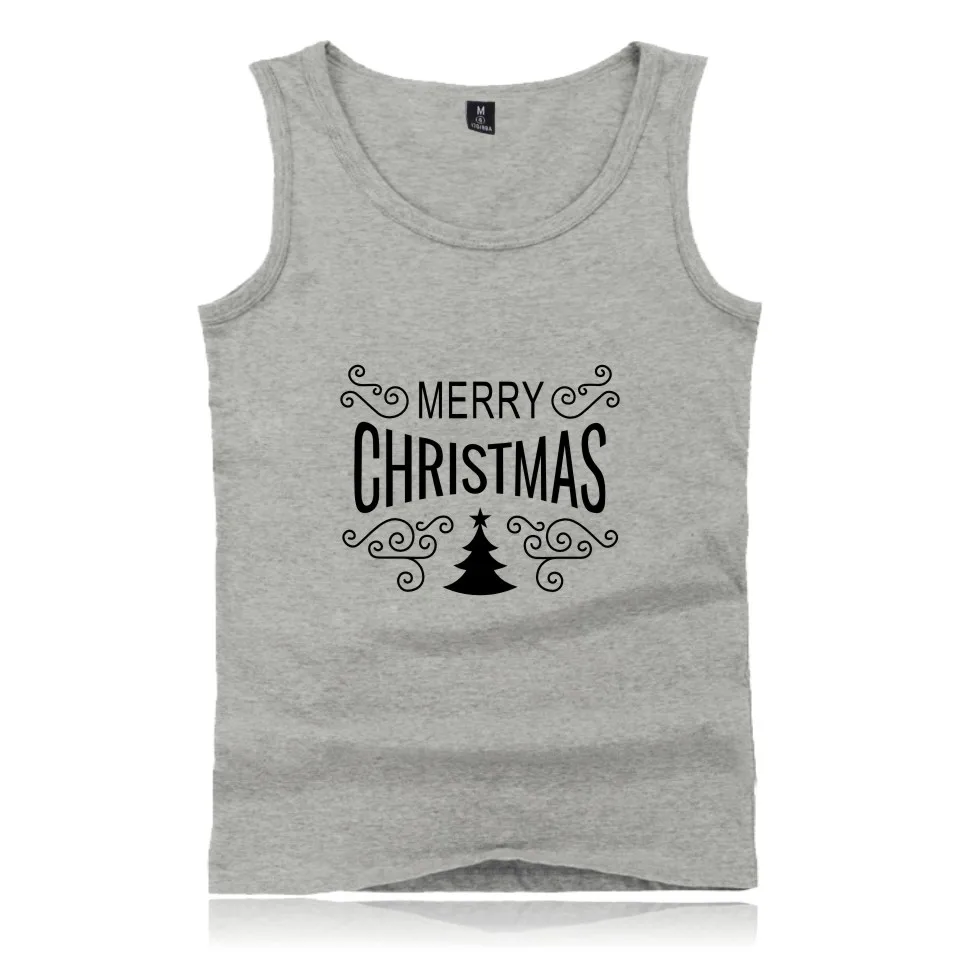 Счастливого Рождества Танк Повседневные Топы Футболка camisetas летний Стиль Мода Счастливого Рождества Подарки рубашка