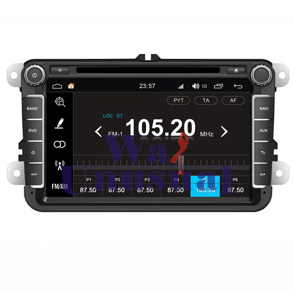 Wanuary 8 &quotWINCA S190 Android 7 1 четырехъядерный 16G 2G RAM Автомобильный DVD плеер для VW