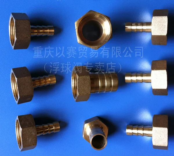 

G3/4" Female Conduit joints ,Copper joint,Brass joint,brazed joint,Threading Barb Connectors 8mm,10mm