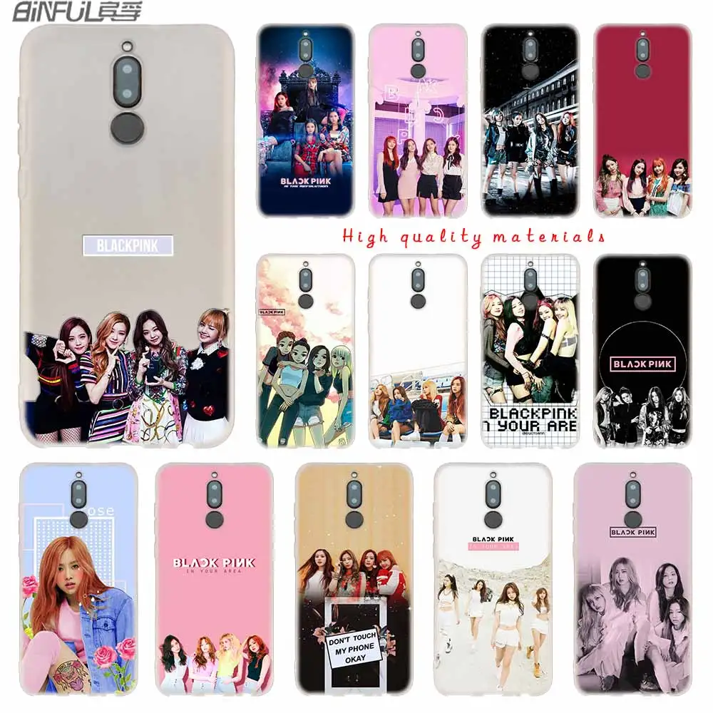 

Kpop BLACKPINK BLACK PINK cover Soft Silicone Cases For Huawei Mate 10 Lite 10 20 Lite Pro 20X S Y5 2017 Y9 2018 2019 NOVA 3 4