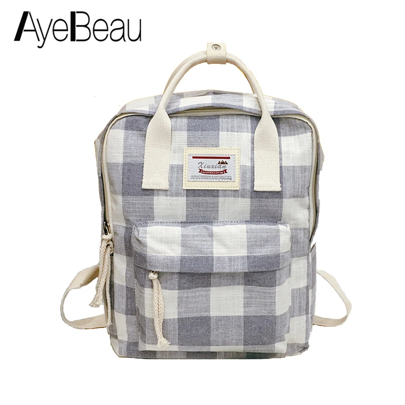 

Canvas Lady Feminine Schoolbag Bagpack Back Pack Portfolio To School Bag Backpack Female Women Feminina For Girls Teenager Youth