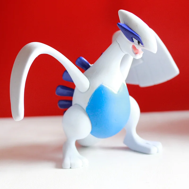 TAKARA TOMY Покемон мультфильм Groudon Lugia фигурка модель 8 см аниме фигурки Коллекция игрушек подарки игрушки для детей новое поступление - Цвет: Синий