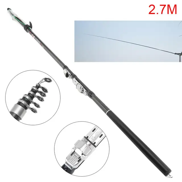 Best Price 2.7m/3.6m/4.5m/5.4m Telescopic Rock Carp Fishing Rod 5/7/8/10 Sections Carbon Fiber Surf Spinning Pole Best Price 2.7m/3.6m/4.5m/5.4m Telescopic Rock Carp Fishing Rod 5/7/8/10 Sections Carbon Fiber Surf Spinning Pole