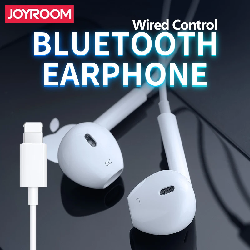JOYROOM Earphone In Ear Headphones Wired Bluetooth Earphones for Apple
