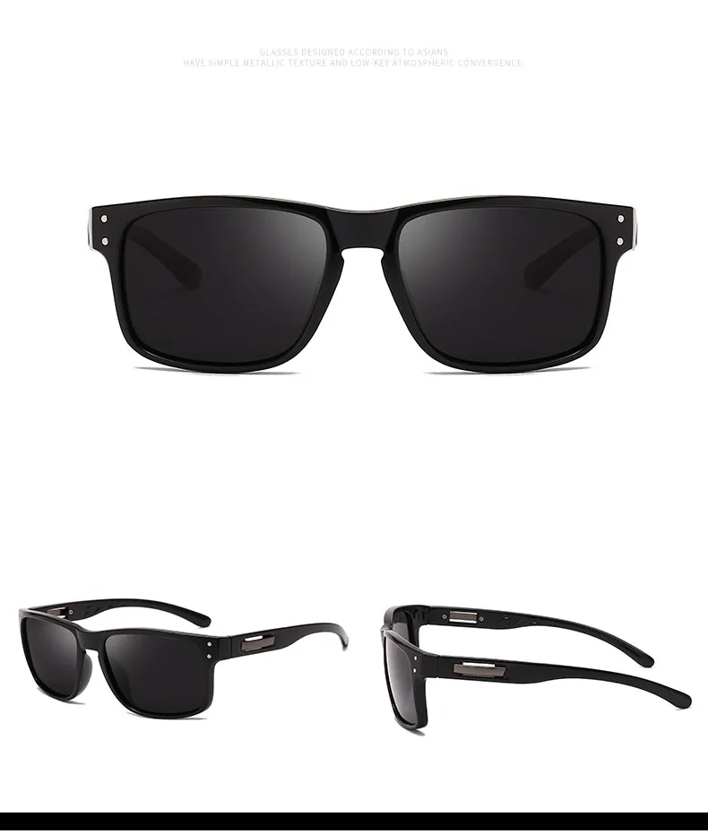 DPZ брендовые дизайнерские Роскошные спортивные поляризационные солнцезащитные очки мужские винтажные негабаритные женские солнцезащитные очки uv400 с коробкой