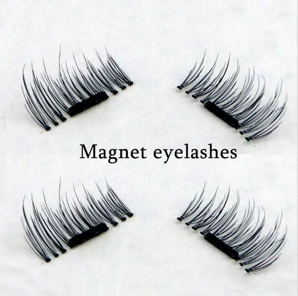 Aliexpress.com : Buy 3D Magnetic False Fake Eyelashes 4pcs