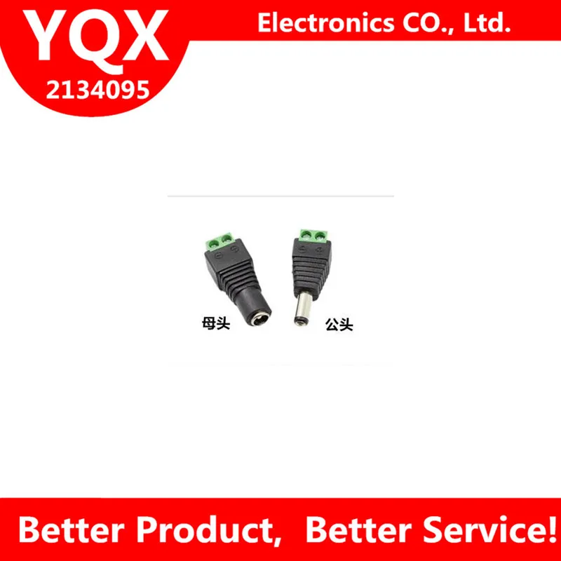 Грех soldadura 2 1 мм x 5 DC Мощность Jack enchufe hembra conector + мачо adaptador де para alambres CCTV |