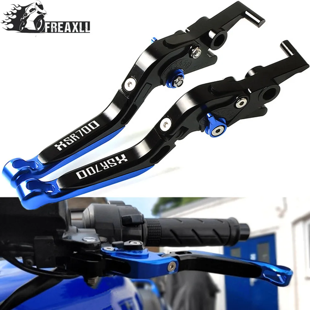 Motorcycle Extendable Handlebar Grips Adjustable Folding Brake Clutch Lever For YAMAHA XSR 700 ABS XSR700 Motor Accessories Part |
