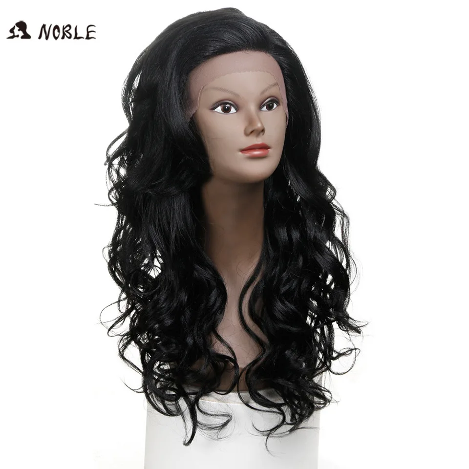 Благородный модный парик на кружеве, волнистые синтетические волосы, парики для черных женщин, цвет 1B розовый, смешанный парик для косплея