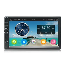 2 Din Car Multimedia Player Music Audio Video Android Car Stereo MP3 MP4 Wi-Fi Bluetooth 7 inch Touch Screen SD USB Slot 1024*60