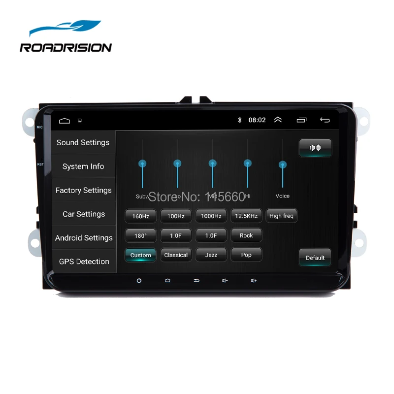 RoadRision 9inchs Car Multimedia Player Stereo Headunit Full touch for VW Volkswagen models Ultra thin Panel design 6
