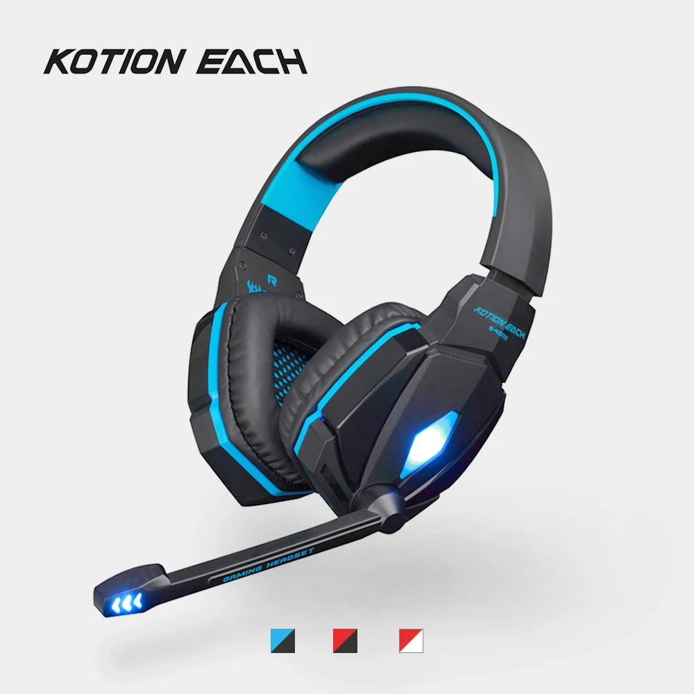 KOTION EACH G4000 Gaming Headset 2.2M Stereo Sound Wired Headphone w