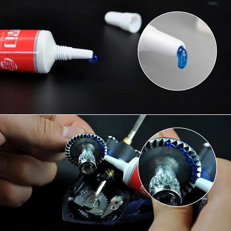 

2pc/Set (Lubricating Oil 15ml + Grease 10g) Oil Grease For Fishing Wheel Bearing Lubricant Rod Maintenance Oil