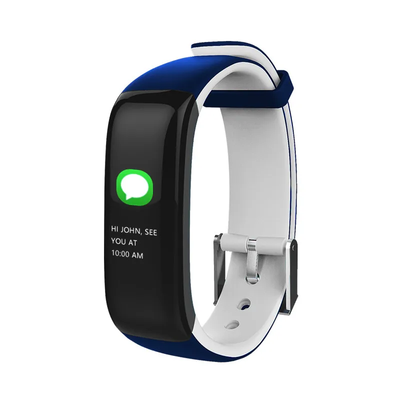 

New Smart Wristband Fitness Bracelet Most Accurate Heart Rate Monitor Blood Pressure Colorful Touch Screen PK Fitbits S2