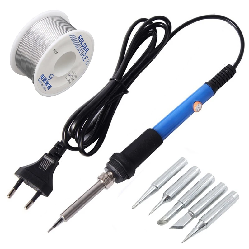 Buy 60W 220V Electric Soldering Irons Kit Temperature