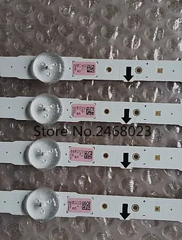 

4 Pieces New LED strip 2014SVS32FHD 3228 07 REV1.1-131108 LM41-00041K 7 LEDs 647mm working for sam sung LT32E310 UE32J5500